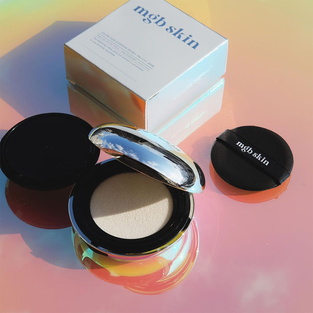 【公式】mgb skin GLOW SUN CUSHION SPF50+ PA++++ MINI｜グロウサンクッション　ミニ｜GLSクッション